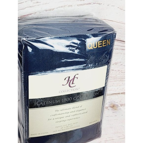 HC Collection Platinum 1800 Collection Queen Bed Skirt Linens - Craftsmanship, E - Picture 16 of 16